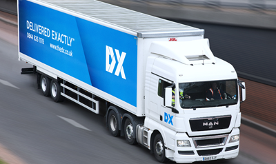 DX Secure Delivery Truck